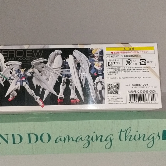 🍀 Bandai 🍀 #17 Wing Gundam Zero EW 1/144 Model Kit Build Japan 🍀 - Picture 7 of 11